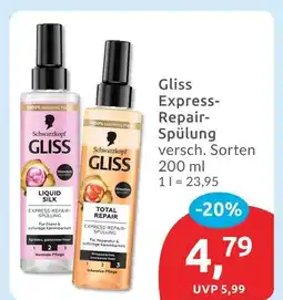 Budni Schwarzkopf gliss liquid silk Angebot