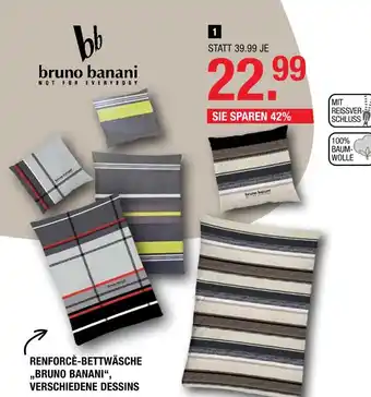 Hofmeister Bruno banani renforcé-bettwäsche „bruno banani“ Angebot