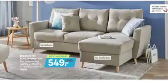 Möbel Kraft Ecksofa mit schlaffunktion Angebot