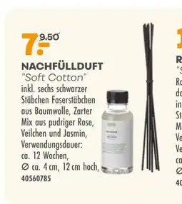 Möbel Kraft Nachfüllduft 'soft cotton' Angebot