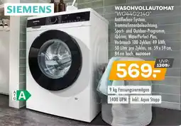 Möbel Kraft Siemens waschvollautomat wg44g2140 Angebot