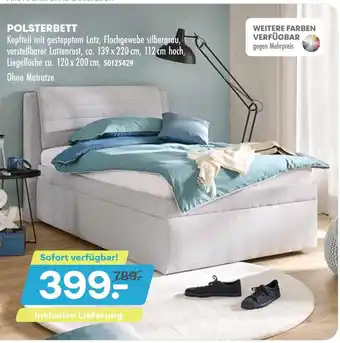 Möbel Kraft Polsterbett Angebot