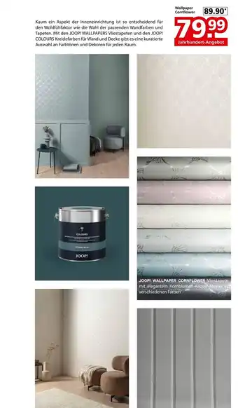 Segmüller Joop! wallpaper cornflower vliestapete Angebot