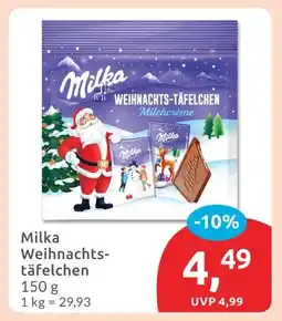 Budni Milka weihnachts-täfelchen Angebot