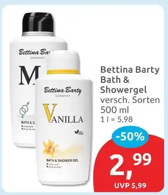 Budni Bettina barty bath & showergel vanilla Angebot