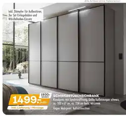 Möbel Kraft Schwebetürenschrank Angebot