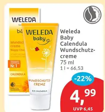 Budni Weleda weleda baby calendula wundschutzcreme Angebot