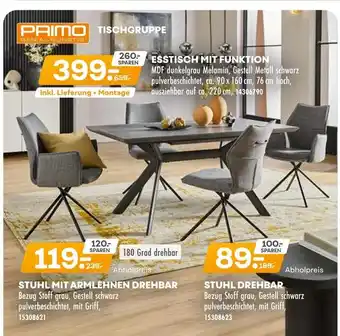 Möbel Kraft Primo esstisch mit funktion Angebot