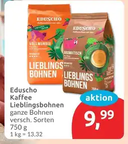 Budni Eduscho lieblingsbohnen vollmundig Angebot