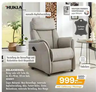 Möbel Kraft Hukla relaxsessel Angebot