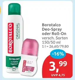 Budni Borotalco deo-spray Angebot