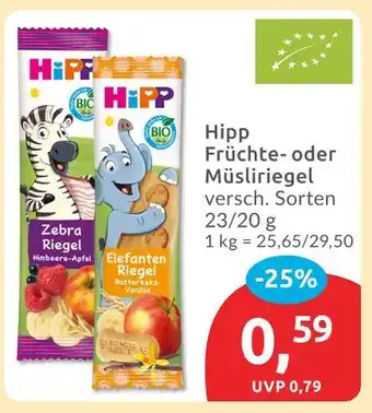 Budni Hipp zebra riegel Angebot