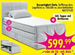 Möbel Boss Boxspringbett Dario Angebot