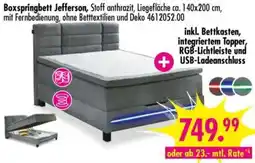 Möbel Boss Boxspringbett Jefferson Angebot