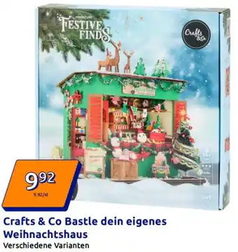 Action Crafts & Co Bastle dein eigenes Weihnachtshaus Angebot