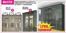 Möbel Boss Komplettschrank Master Angebot