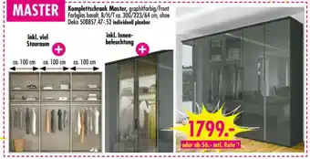 Möbel Boss Komplettschrank Master Angebot