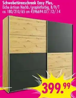 Möbel Boss Schwebetürenschrank Easy Plus Angebot