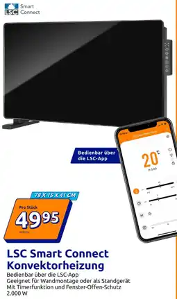 Action LSC Smart Connect Konvektorheizung Angebot
