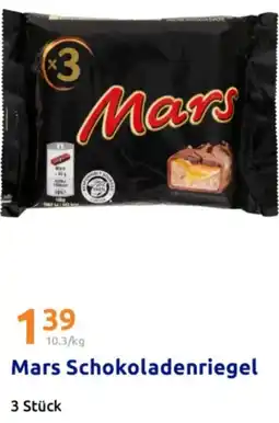 Action Mars Schokoladenriegel Angebot