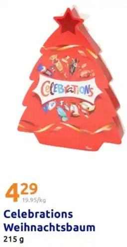 Action Celebrations Weihnachtsbaum Angebot