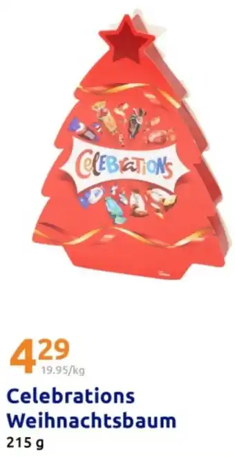 Action Celebrations Weihnachtsbaum Angebot