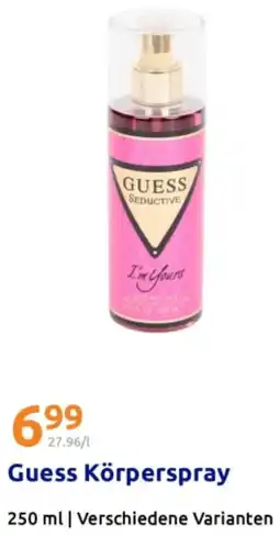 Action Guess Körperspray Angebot