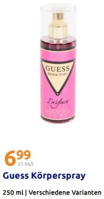 Action Guess Körperspray Angebot