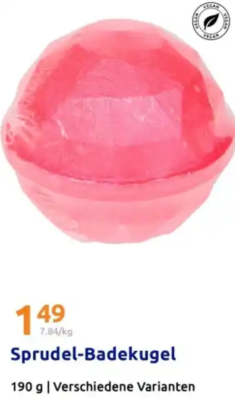 Action Sprudel-Badekugel Angebot