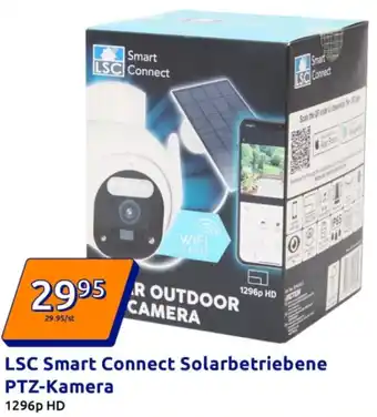 Action LSC Smart Connect Solarbetriebene PTZ-Kamera Angebot