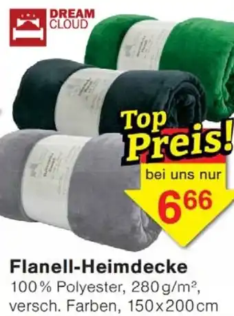 Wiglo Wunderland Flanell-Heimdecke Angebot