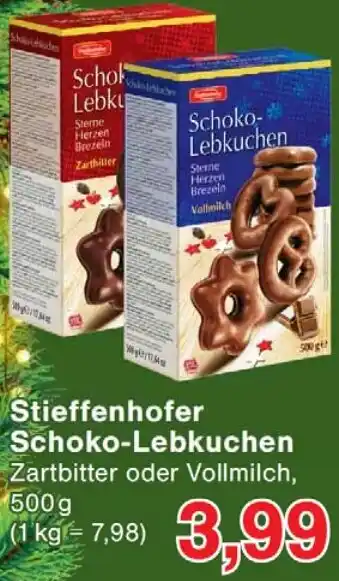 Wiglo Wunderland Stieffenhofer Schoko-Lebkuchen Angebot
