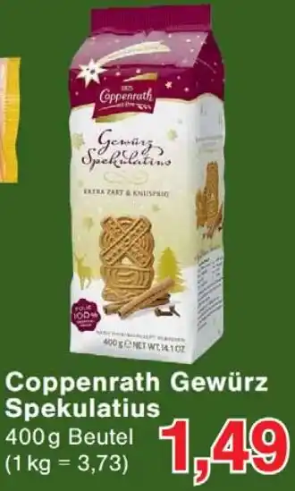 Wiglo Wunderland Coppenrath Gewürz Spekulatius Angebot