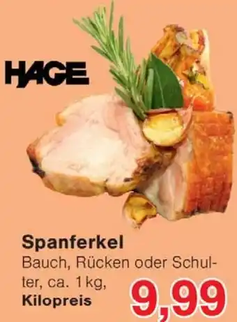 Wiglo Wunderland HAGE Spanferkel Angebot