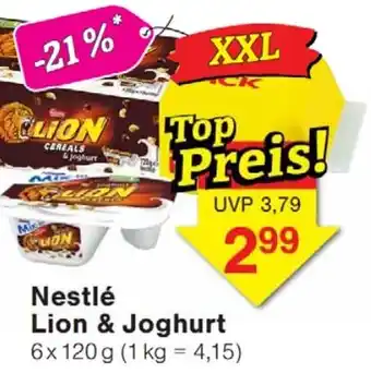 Wiglo Wunderland Nestlé Lion & Joghurt Angebot