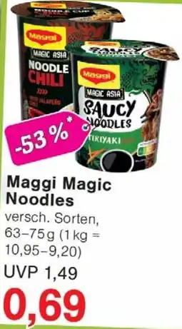 Wiglo Wunderland Maggi Magic Noodles Angebot
