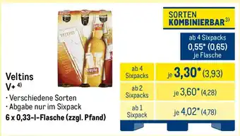 METRO Veltins V+ Angebot