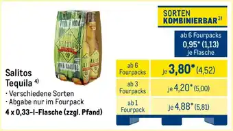 METRO Salitos Tequila Angebot