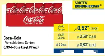 METRO Coca-Cola Angebot