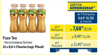 METRO Fuze Tea Angebot