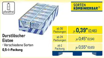 METRO Durstlöscher Eistee Angebot