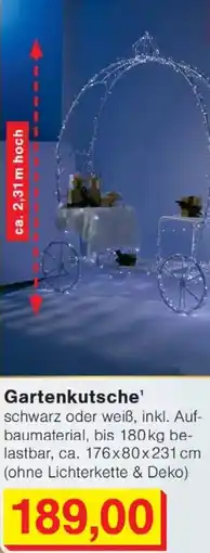 Wiglo Wunderland Gartenkutsche Angebot