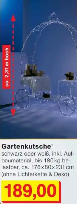 Wiglo Wunderland Gartenkutsche Angebot