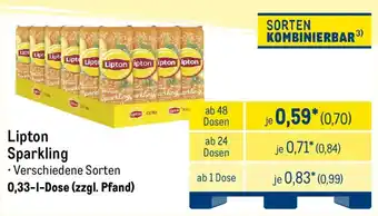 METRO Lipton Sparkling Angebot