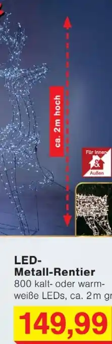 Wiglo Wunderland LED- Metall-Rentier Angebot