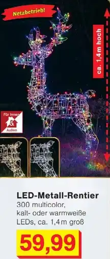Wiglo Wunderland LED-Metall-Rentier Angebot