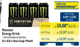 METRO Monster Energy Drink Angebot