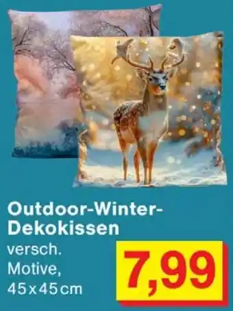 Wiglo Wunderland Outdoor-Winter- Dekokissen Angebot