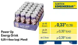 METRO Power Up Energy Drink Angebot