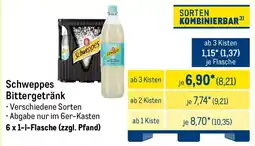 METRO Schweppes Bittergetränk Angebot